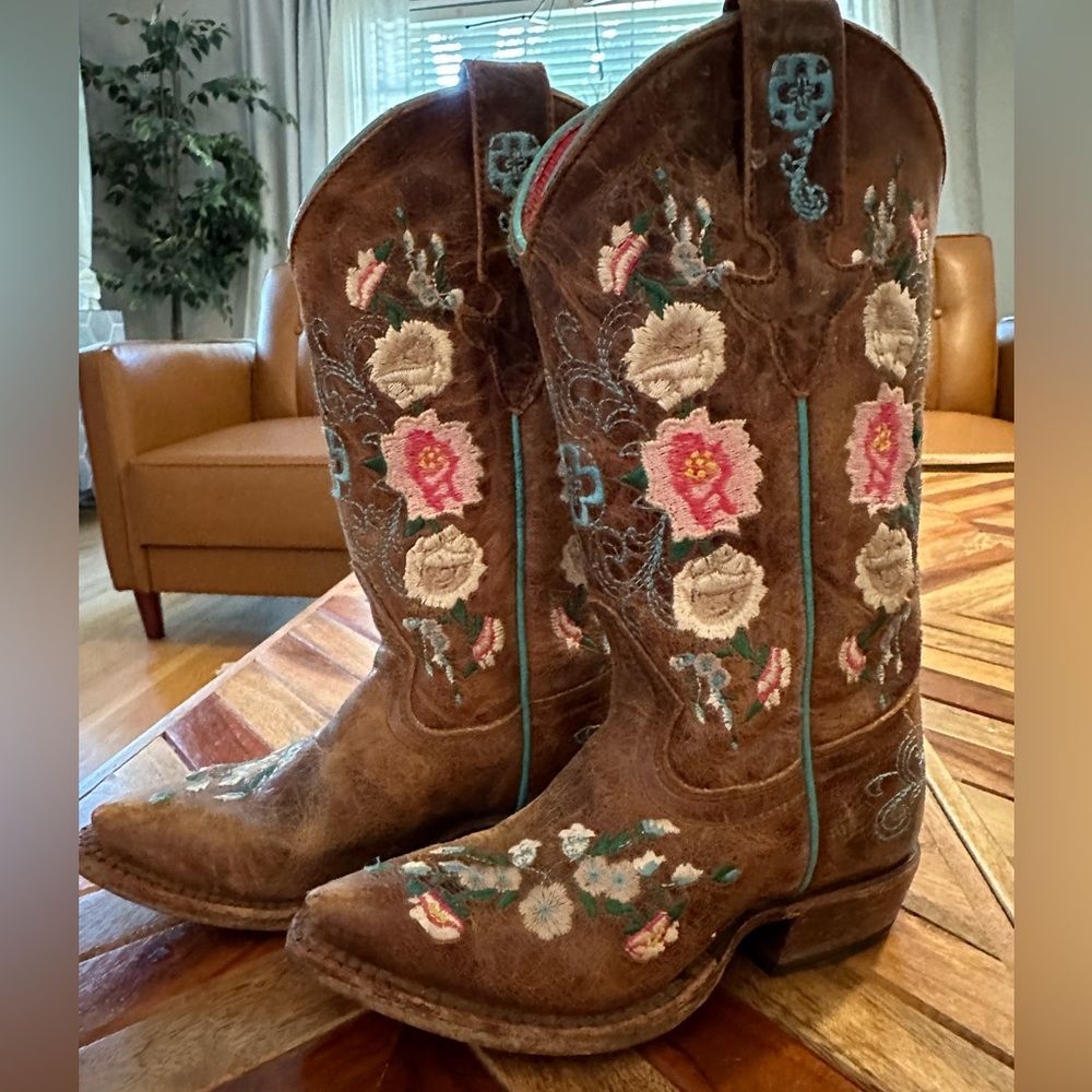 Macie Bean Girls Honey Bunch Boots toddler size 10